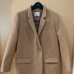 Oak + Fort tan overcoat